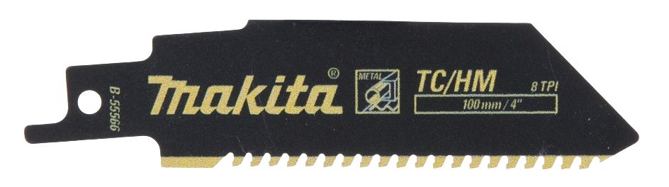 Makita, 8 Teeth Per Inch 100mm Cutting Length Reciprocating Saw Blade, Pack of 1