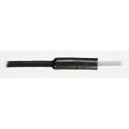 TE Connectivity Halogen Free Heat Shrink Tubing, Black 19mm Sleeve Dia. x 1.2m Length 3:1 Ratio, XFFR Series