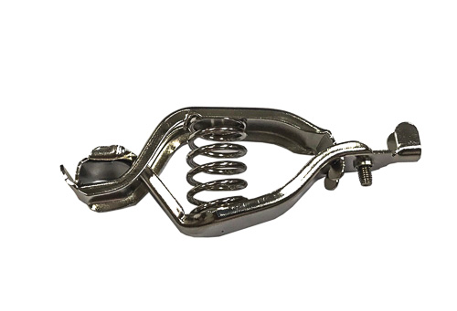 RS PRO Crocodile Clip, Nickel Plated Contact, 25A, Silver