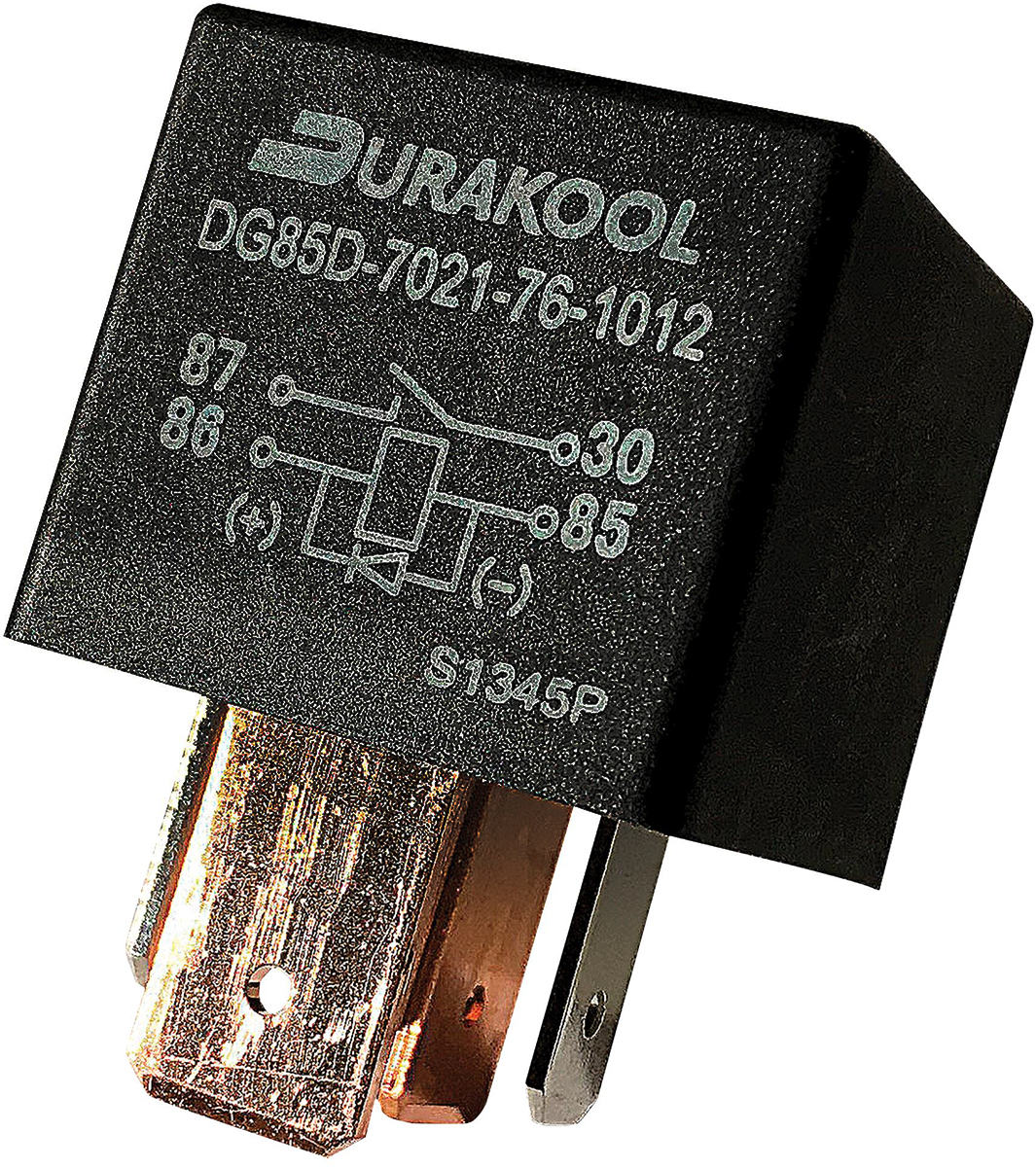 Durakool Plug In Power Relay, 12V dc Coil, SPST
