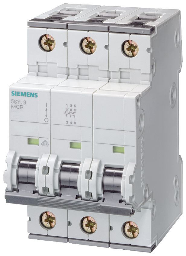 Siemens SENTRON 5SY4 MCB, 3P, 80A Curve B