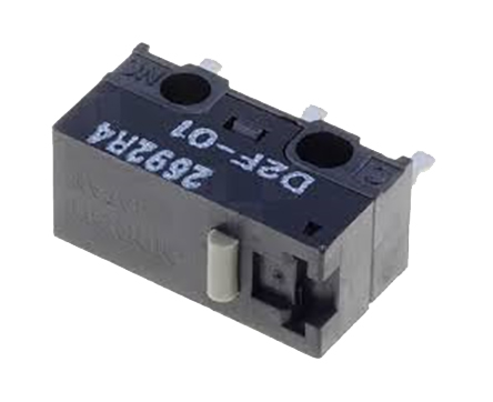 Omron Pin Plunger Micro Switch, PCB Terminal, 100 mA @ 30 V dc, SPDT, IP40