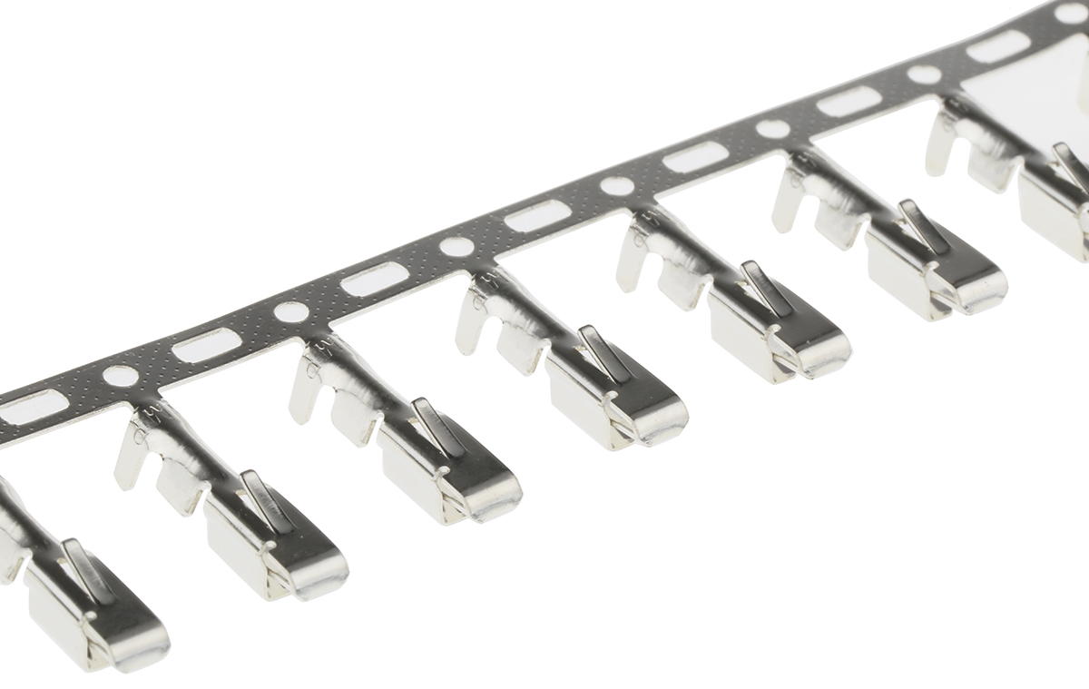 TE Connectivity SL-156 Series Female Crimp Terminal, 24AWG Min, 18AWG Max