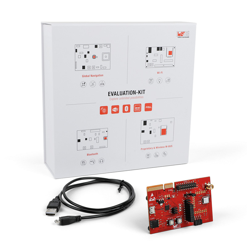 Wurth Elektronik Wirepas Sensor Node Module Evaluation Kit Radio Module