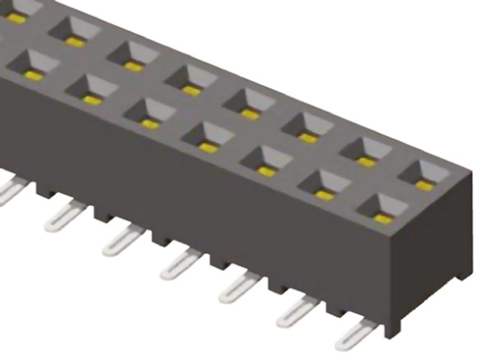 Samtec SMM Series Straight Surface Mount PCB Socket, 20-Contact, 2-Row, 2mm Pitch, Solder Termination