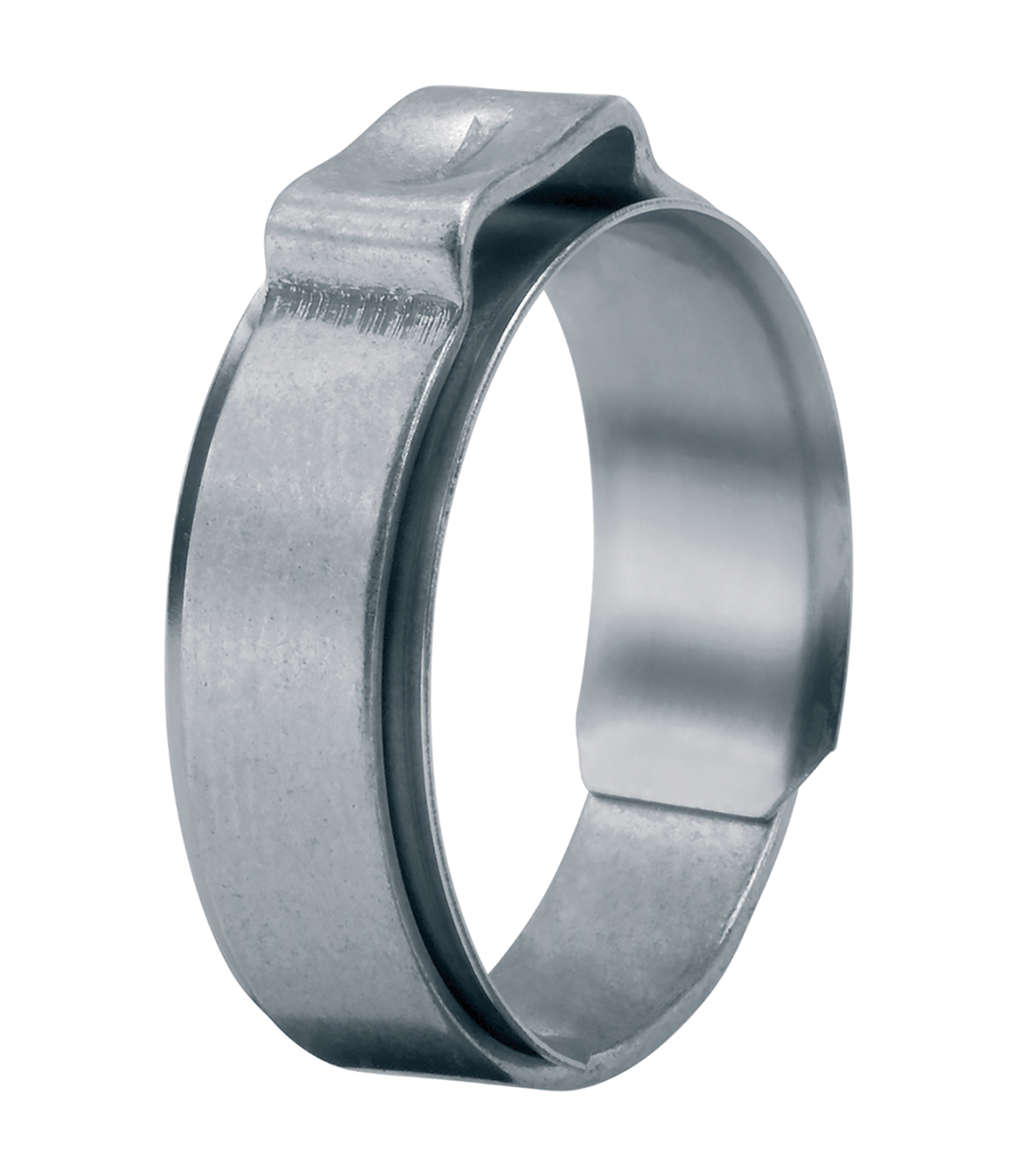 Oetiker Stainless Steel O Clip, 7.4mm Band Width, 7 → 8.5mm ID