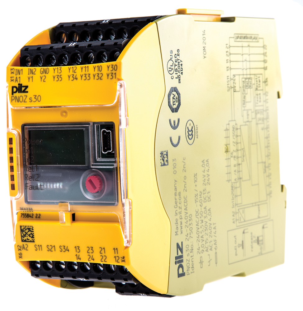 Pilz PNOZsigma PNOZ s30 2 Auxiliary Contacts Safety Relay 24 → 240V ac/dc, Single Channel 2 Safety Contacts