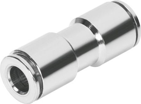 Festo NPQM Series Straight Tube-to-Tube Adaptor, Push In 10 mm to Push In 10 mm, Tube-to-Tube Connection Style, 558763