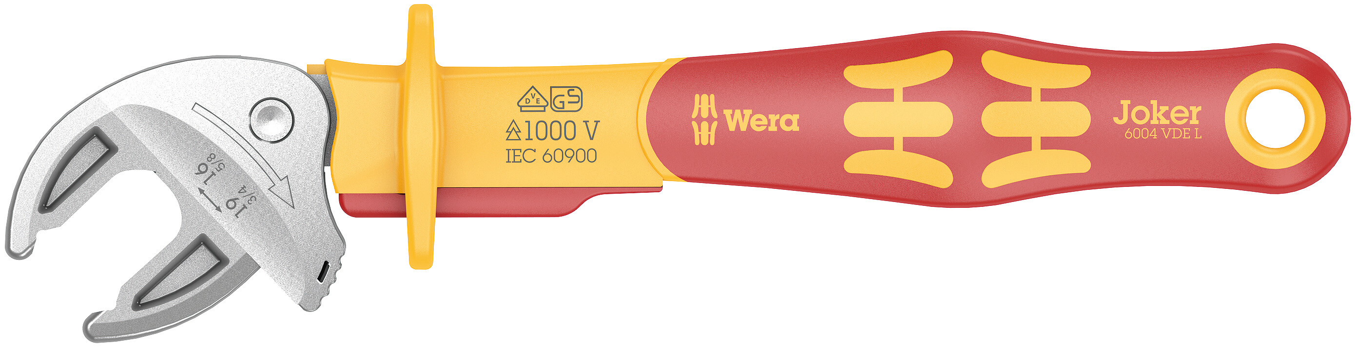 Wera Joker Series Spanner, 5/8in, Imperial, 226 mm Overall, VDE/1000V