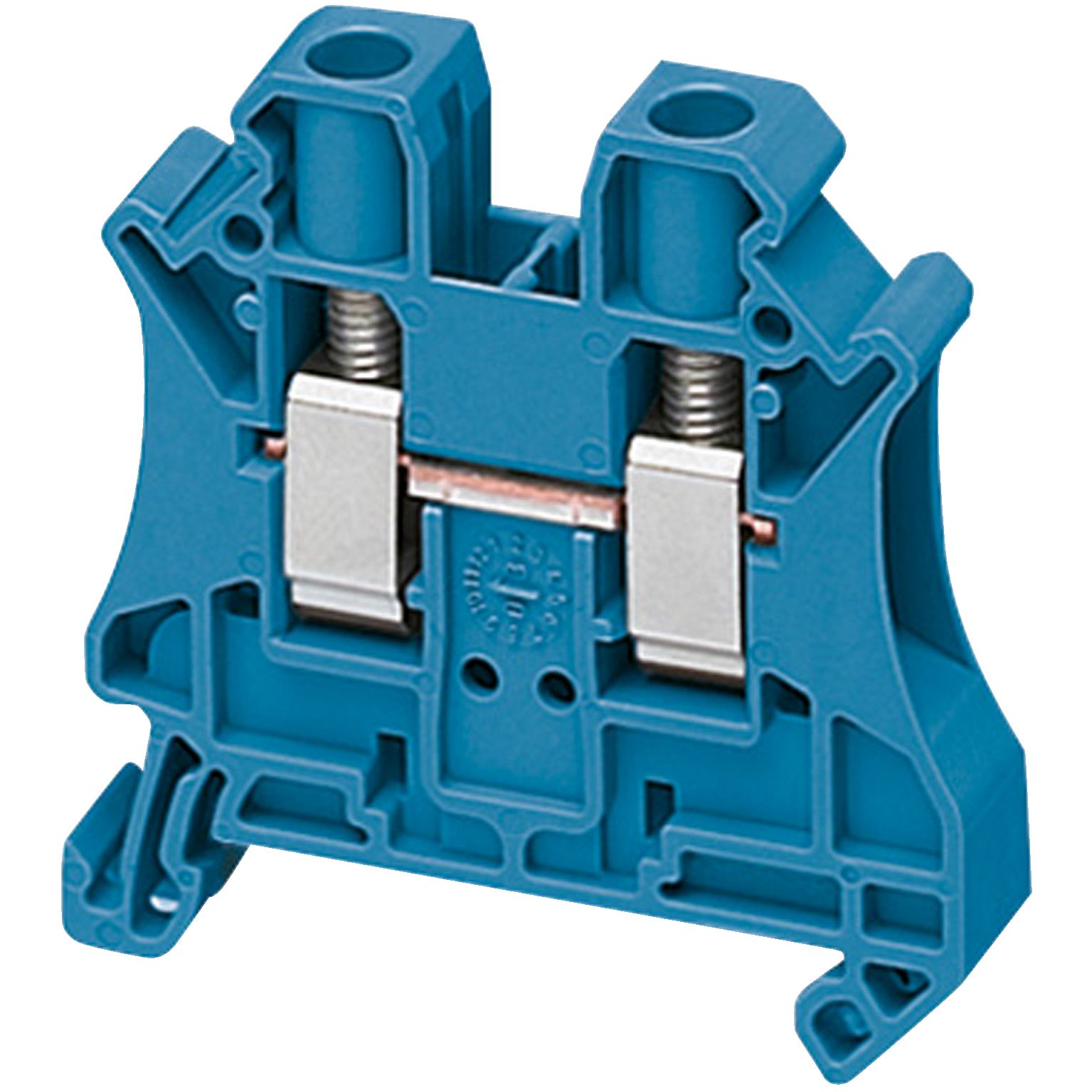 Schneider Electric NSYTRV62BL TRV Series Blue, 6mm², Screw Termination, ATEX