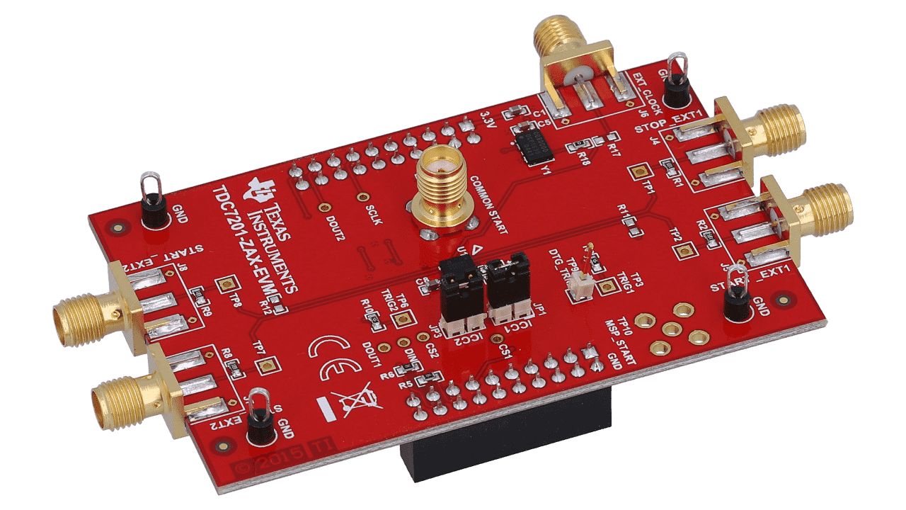 Texas Instruments TDC7201-ZAX-EVM IC Development Kit Evaluation Module Evaluation board