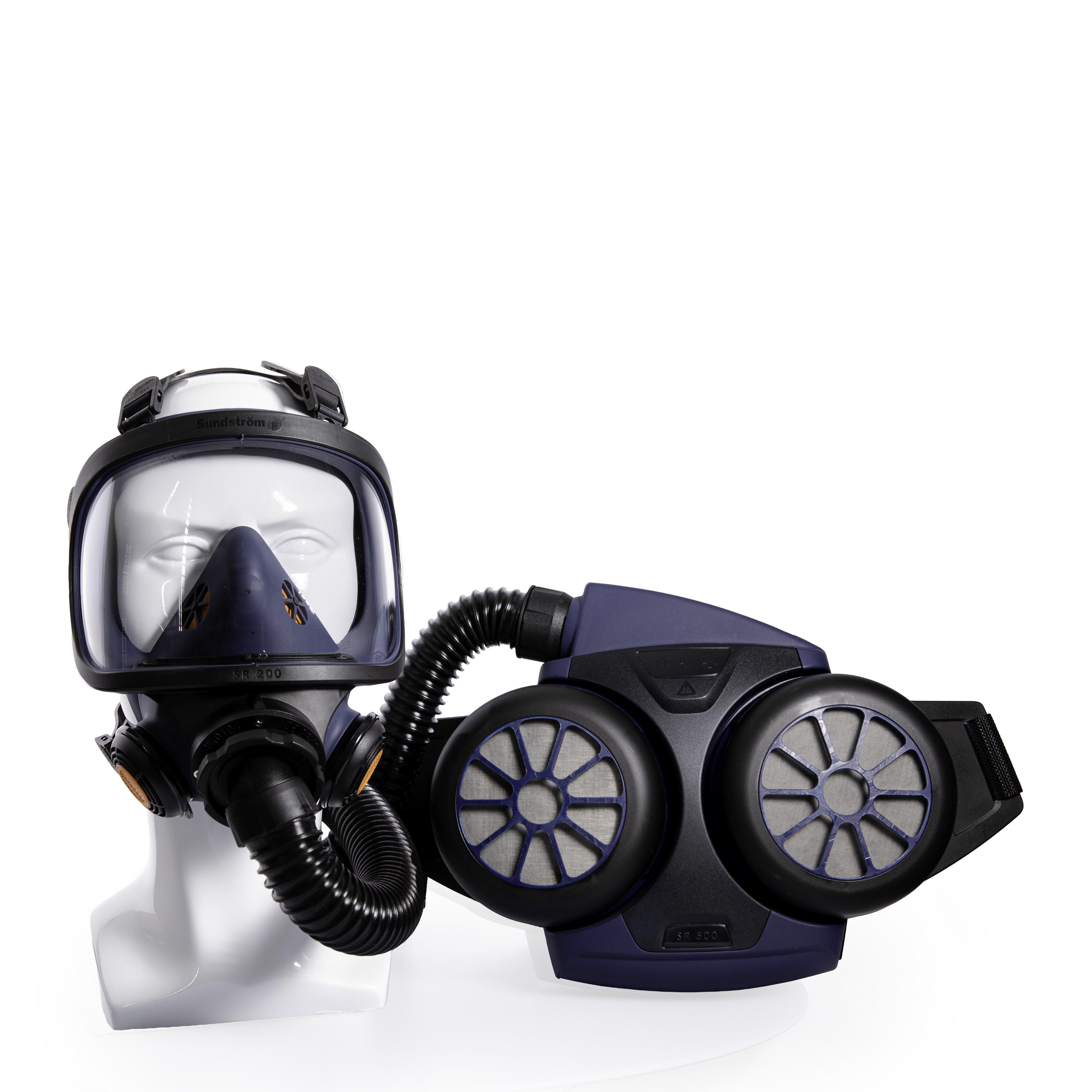 Sundstrom H06 Series Powered Powered Respirator Kit Helmet (without Lens), 2 Filters, EN12942:1998+A2:2008