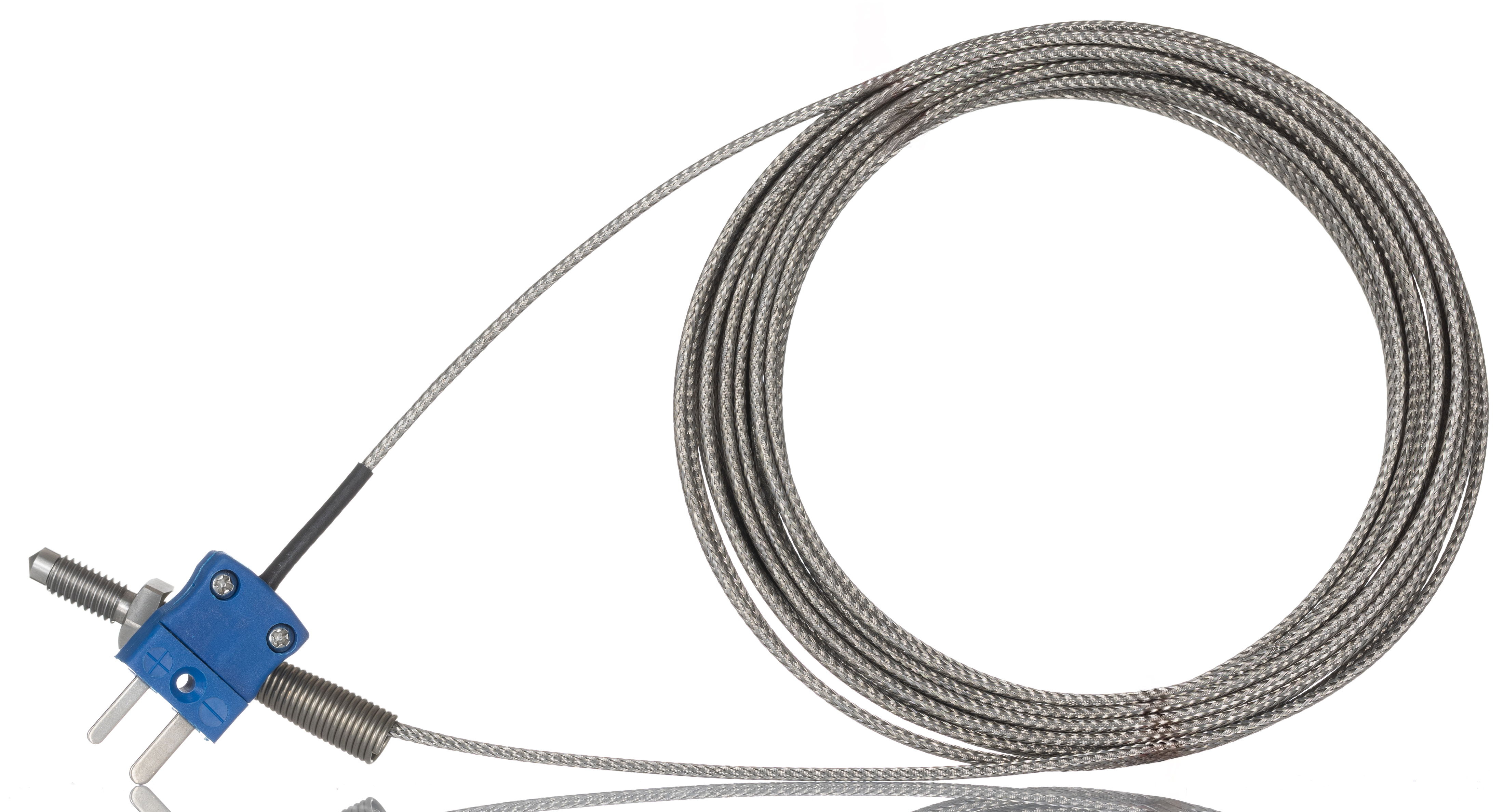RS PRO Type K Nozzle Thermocouple 5m Length, M6 x 1mm Diameter, -60°C → +350°C