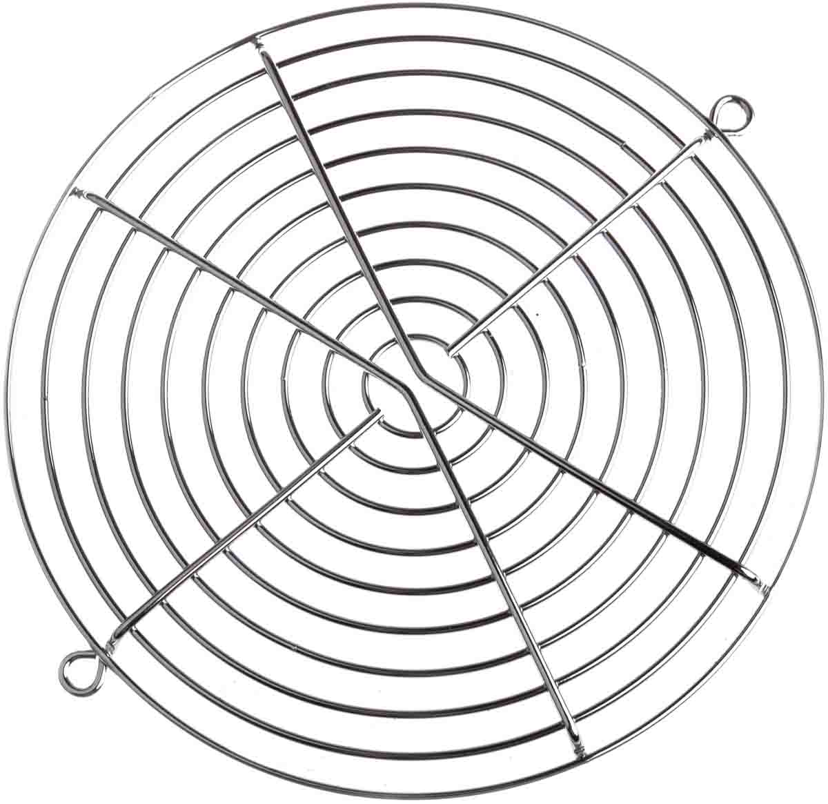 RS PRO Steel Finger Guard for 172mm Fans, 162mm Hole Spacing