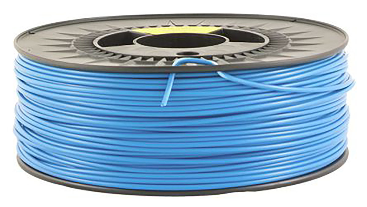 RS PRO 2.85mm Blue PLA 3D Printer Filament, 2.3kg