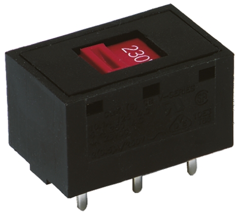 C & K Through Hole Slide Switch DPDT 5 A @ 250 V ac Slide