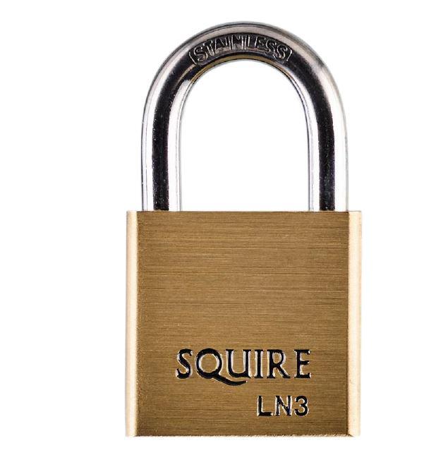Squire Key Weatherproof Padlock, 5.5mm Shackle