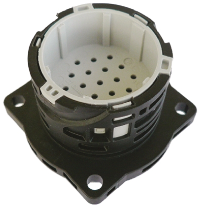 ITT Cannon Circular Connector, 19 Contacts, Panel, 35.4 mm Connector, Socket, Female, IP67, IP69K, APD Series