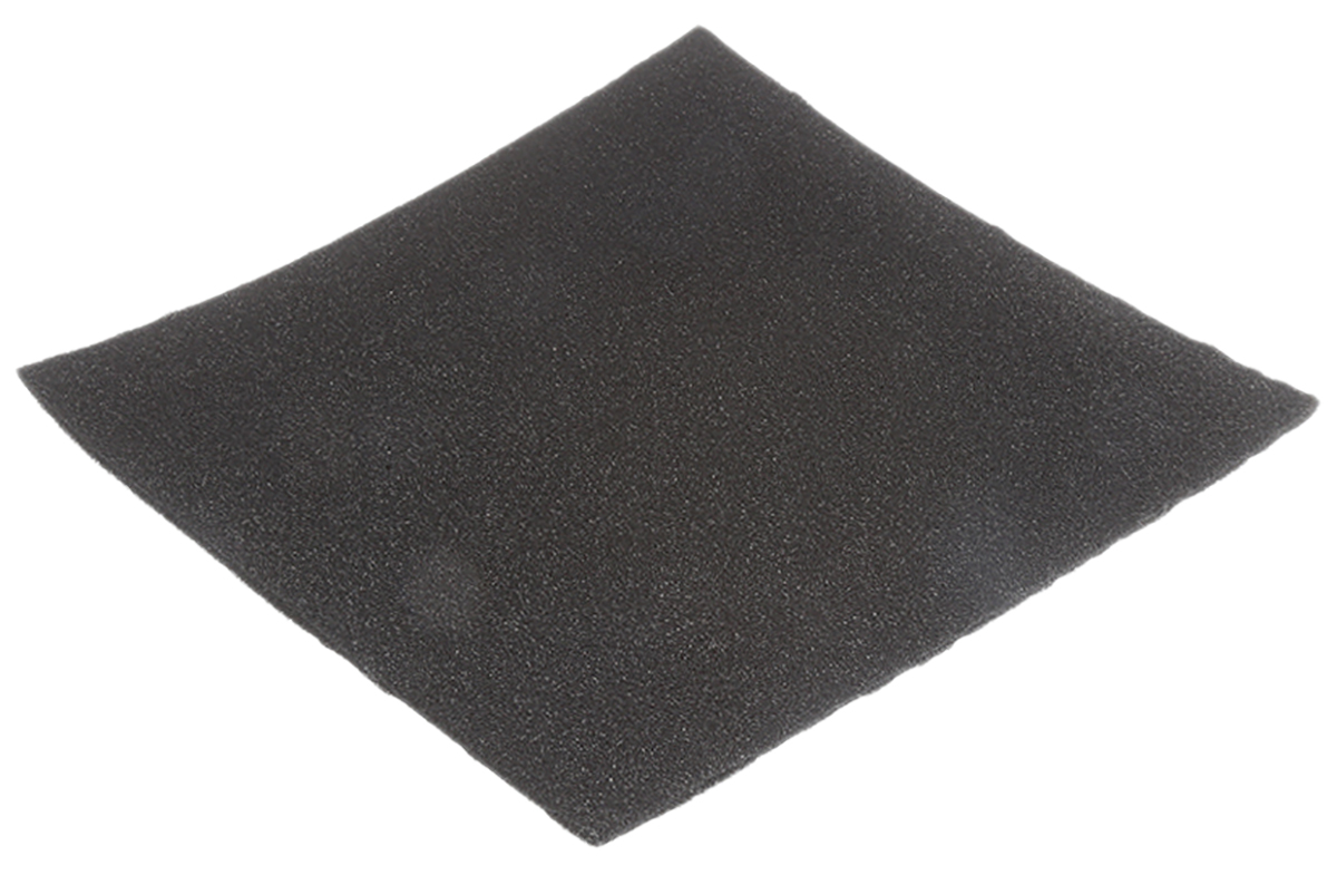 RS PRO Low Density ESD Foam 305mm(W)x 305mm(L)