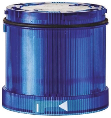 Werma 843 Series Blue Steady Effect Beacon Unit, 24 V dc, LED Bulb, DC, IP54