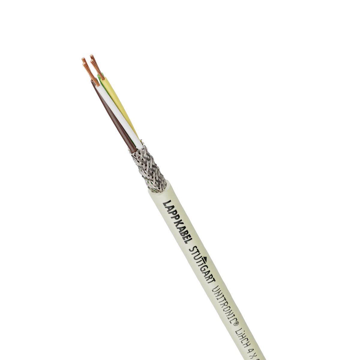 Lapp UNITRONIC Series Data Cable, 8 Cores, 0.14 mm², Screened, 26 AWG, Copper Braid Shield, Unitronic LiHCH Cable