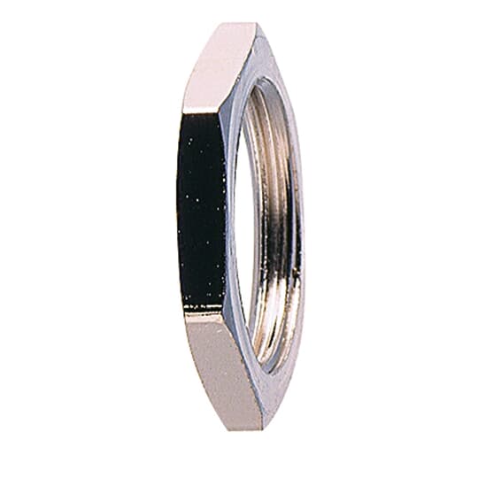 Thomas & Betts Metallic Nickel Plated Brass Cable Gland Locknut, M20 Thread