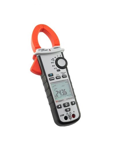 Megger DPM1000 Clamp Meter 1000 V CAT IV 600 V Non-Contact Voltage Detector