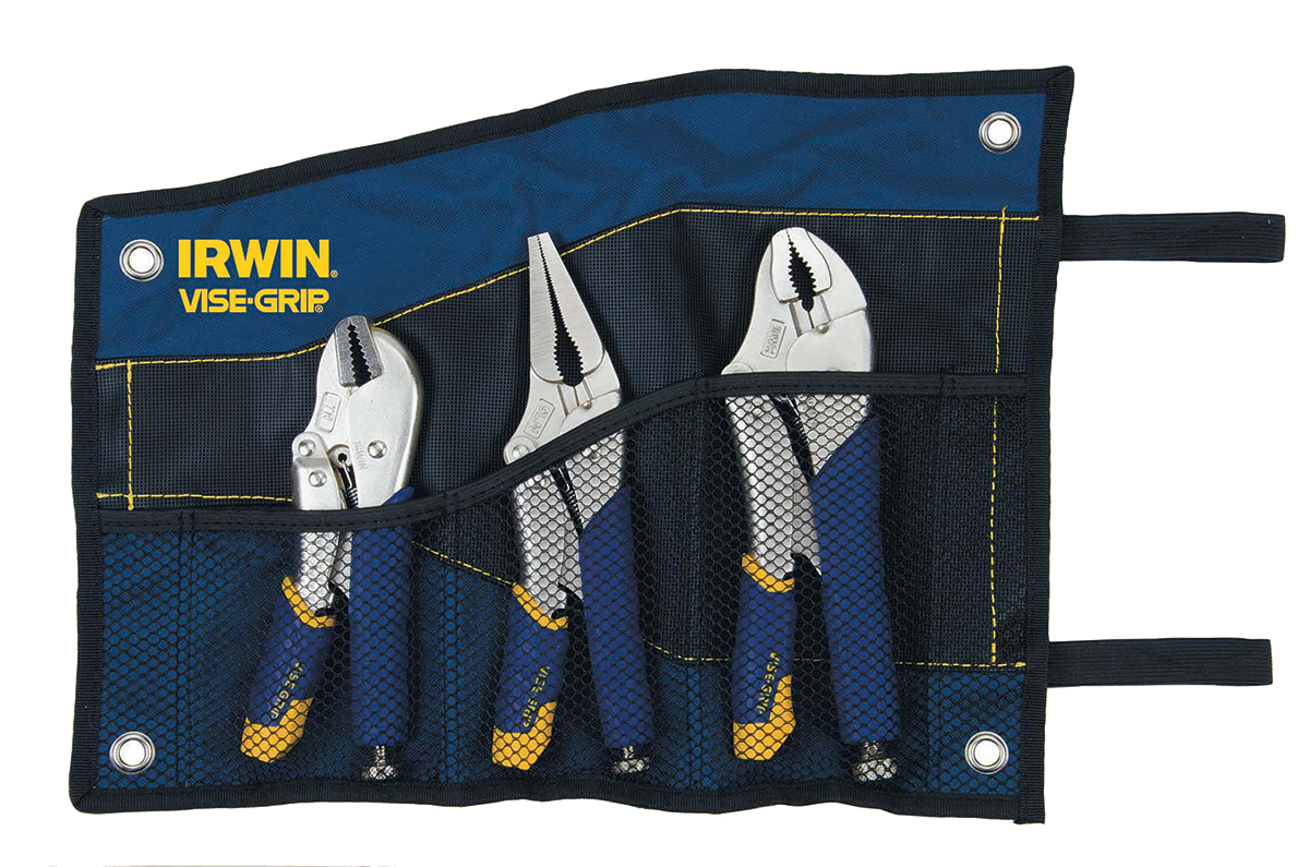 Irwin 3-Piece Mole Grip Plier Set, 125 mm Overall