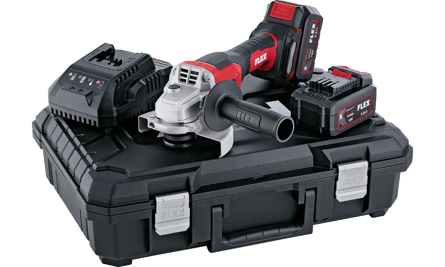 Flex 530496 125mm Cordless Angle Grinder, Cordless