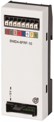 Eaton Cable Adapter for use with flat cable => round cable, 121377 SWD4-8FRF-10