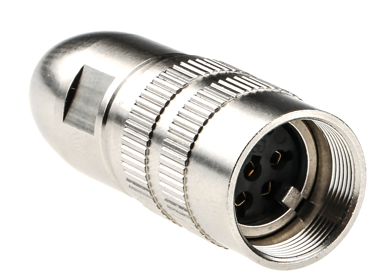 Lumberg 6 Pole Din Socket, DIN EN 60529, 5A, 250 V ac IP68, Screw On, Female, Cable Mount