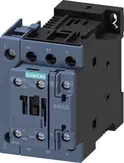 Siemens SIRIUS 3RT Size S0, 3RT25 Contactor, 220 V dc Coil, 4-Pole, 25 A, 11 kW, 2NO + 2NC