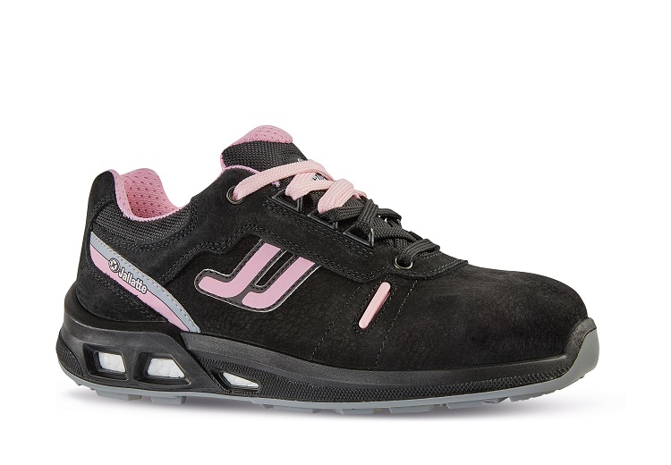 Jallatte J-energy Women's Black Aluminium Toe Capped Safety Trainers, UK 7, EU 41
