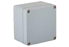 Molex Die Cast Aluminium Enclosure, 122 x 120 x 80mm