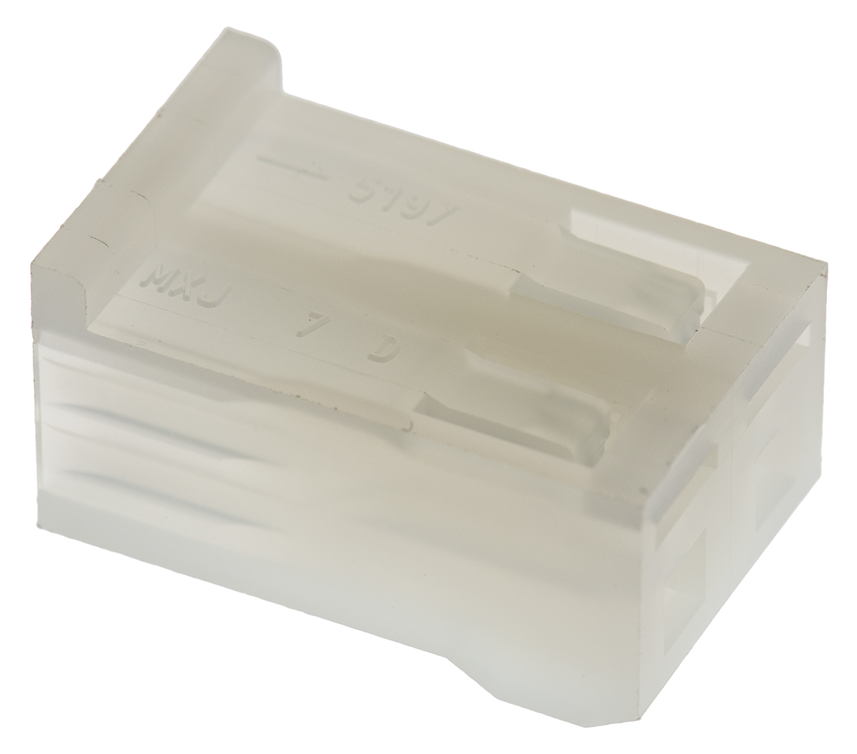 Molex, SPOX Female Connector Housing, 5.08mm Pitch, 2 Way, 1 Row