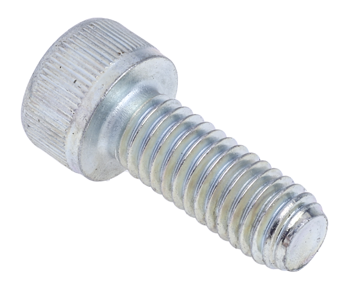 RS PRO Bright Zinc Plated Steel Hex Socket Cap Screw, DIN 912, M6 x 16mm