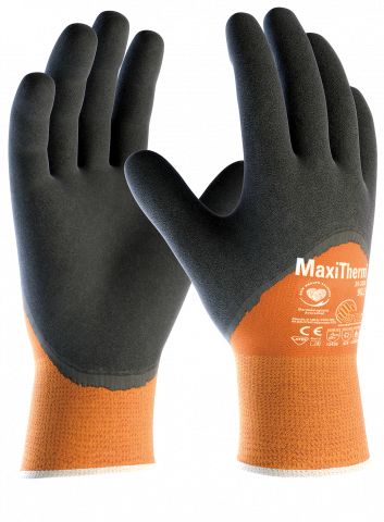 ATG Orange, Grey Work Gloves