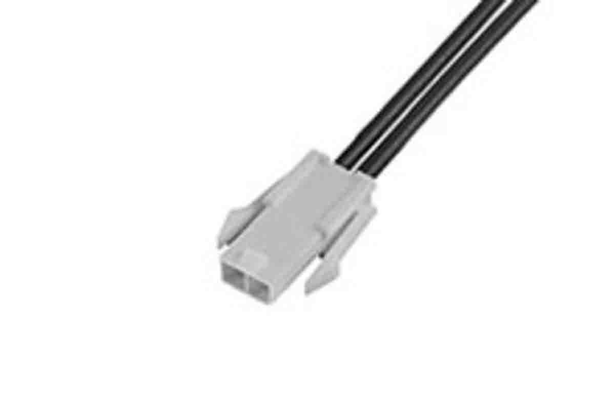 Molex 1 Way Female Mini-Fit Jr. to 1 Way Female Mini-Fit Jr. Wire to Board Cable, 600mm