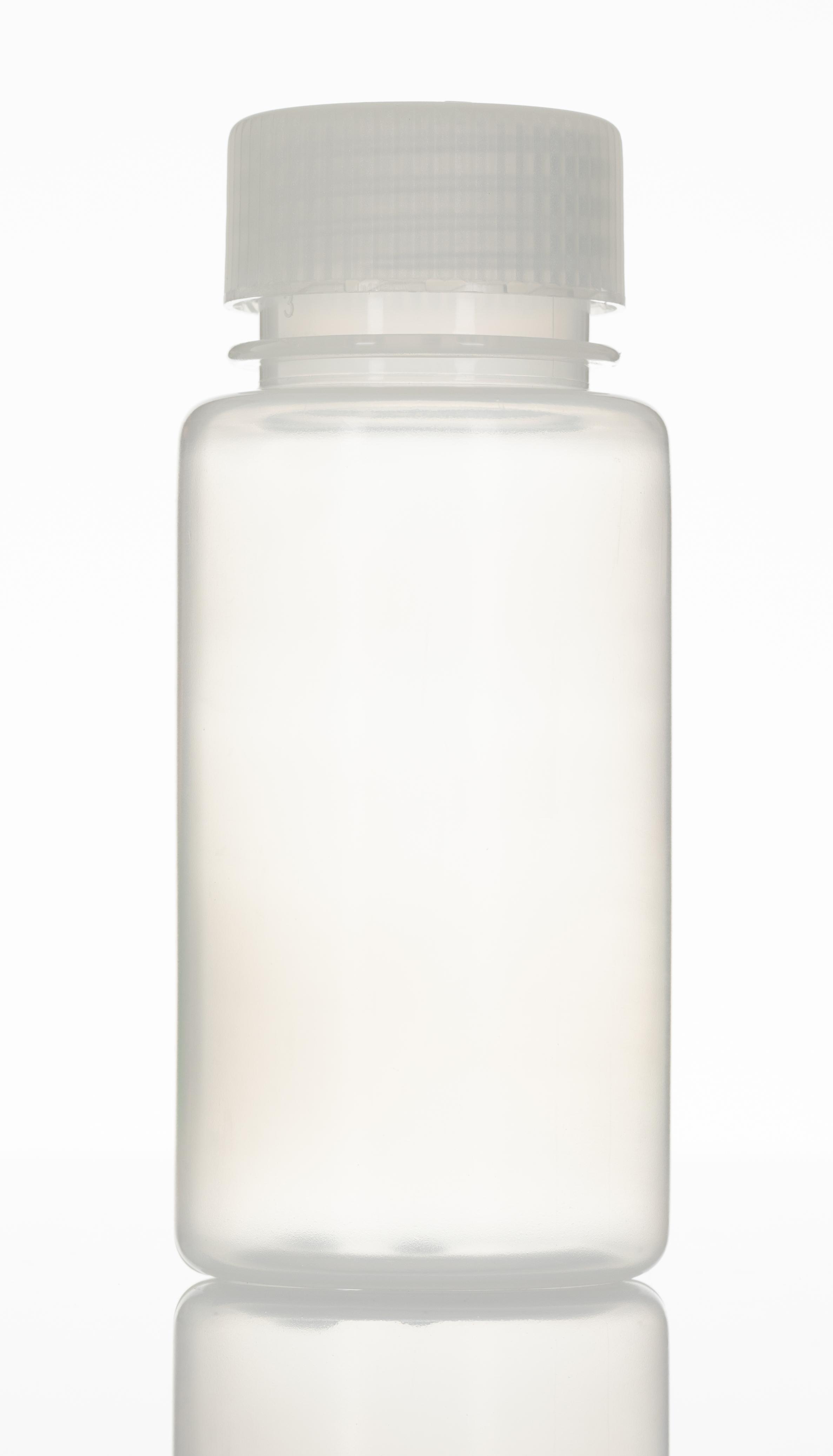 RS PRO 150ml HDPE Wide Neck Storage Bottle