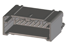Molex, Mini50 Automotive Connector Plug Black Through Hole 8 Way, Solder Termination 34792-0080