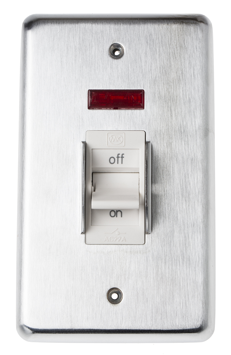 MK Electric 32A 1 Gang Fused Spur