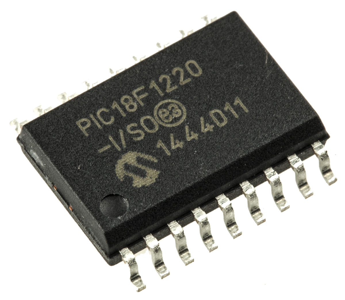 Microchip PIC18F1220-I/SO, 8 bit PIC, PIC18F1220 Microcontroller, 40 MHz, 4kB FLASH, 18-Pin SOIC