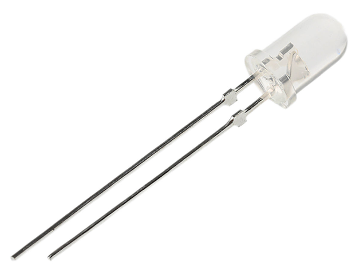 Cree LED4 V White LED 5mm Through Hole, C503C-WAS-CCADB231