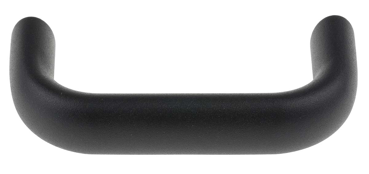 RS PRO Black Aluminium Handle 53 mm Height, 26mm Width, 129mm Length