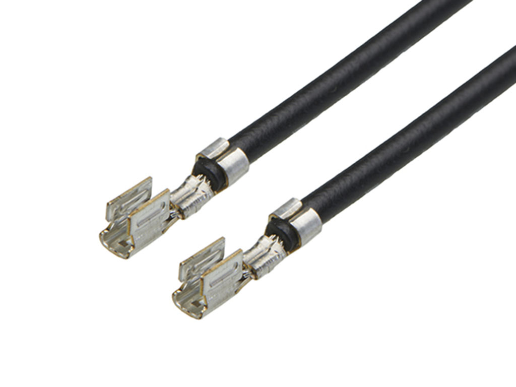 Molex Pre-Crimped Lead, 75mm, 22AWG
