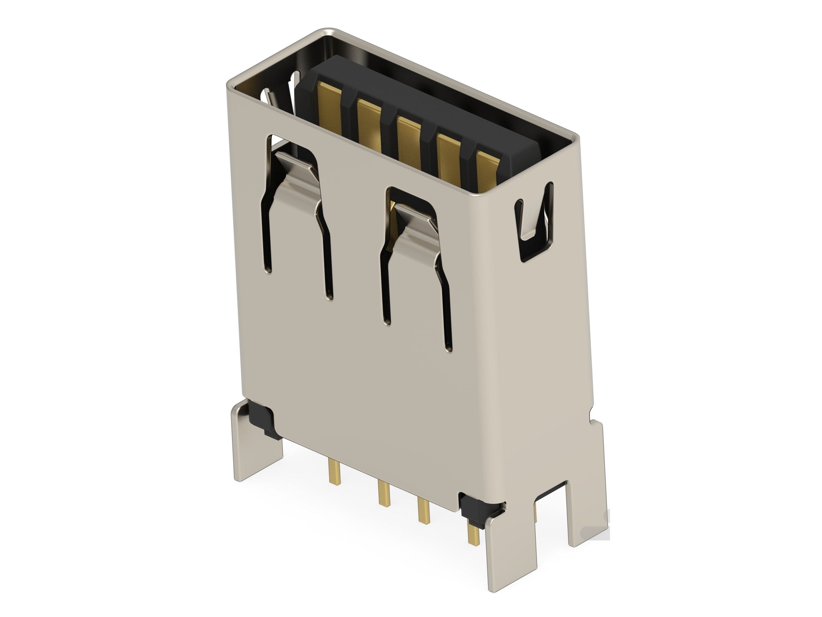 TE Connectivity Straight, Board Mount, Receptacle Type USB 3.2 A USB 3.2 USB Connector