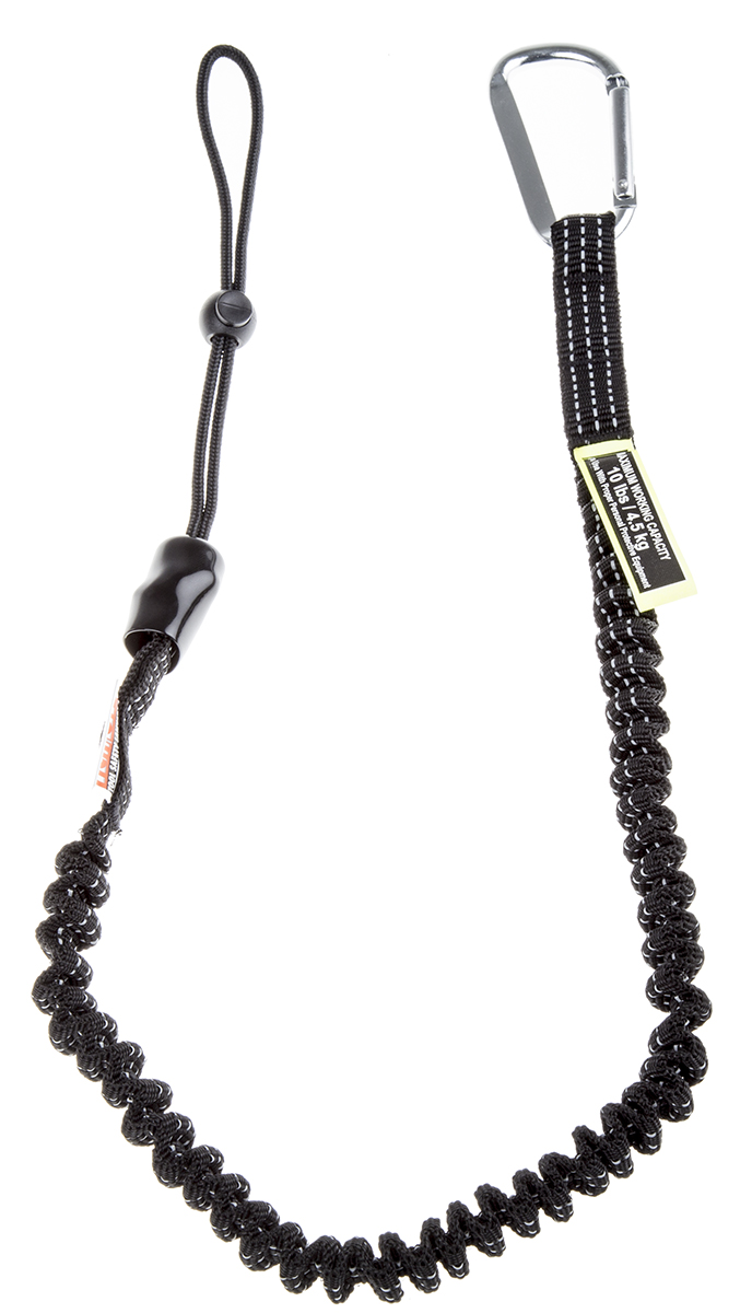 RS PRO 1067 → 1372 mm Nylon Carabiner Spring Hook, 4.5kg Capacity