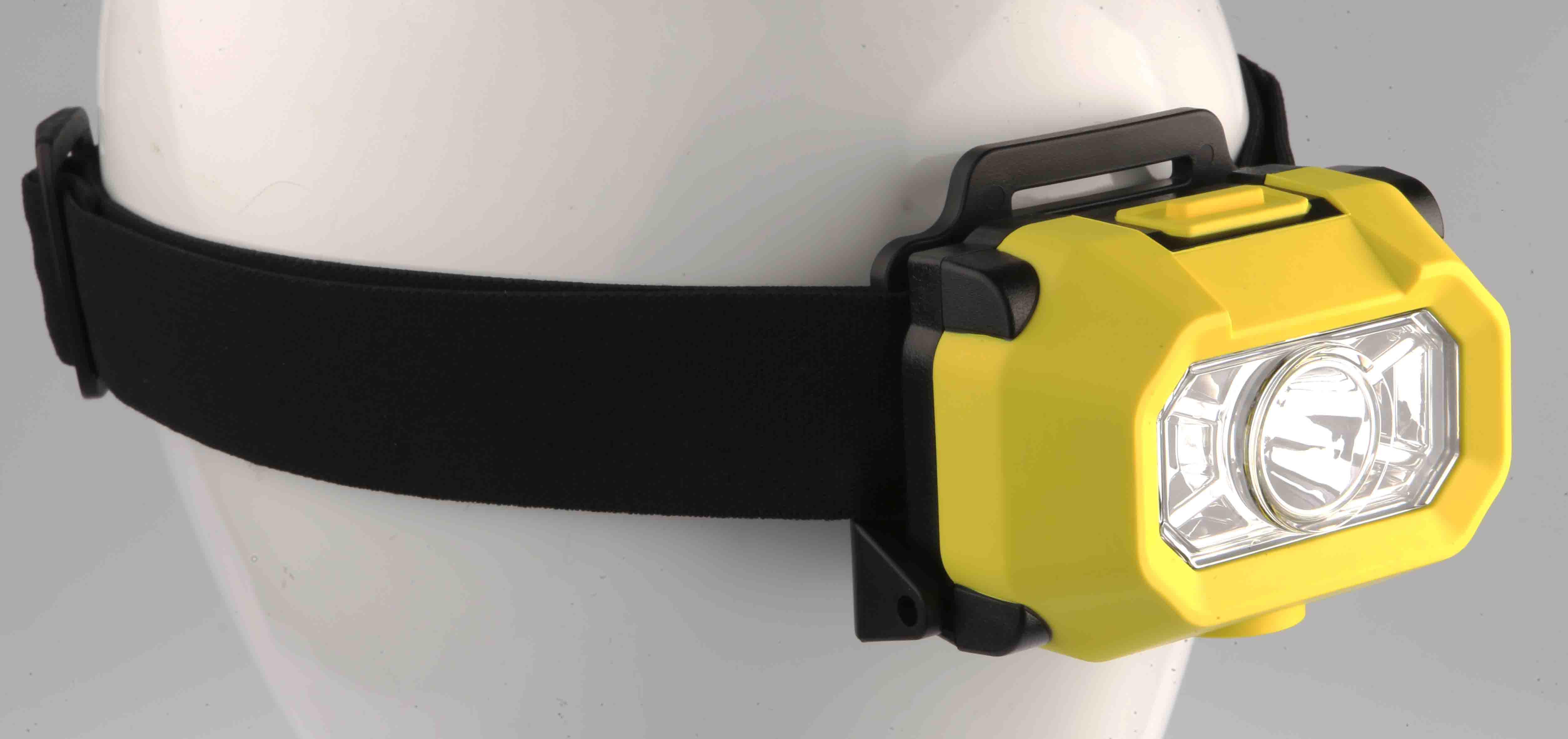 RS PRO LED Head Torch 200 lm, 100 m Range