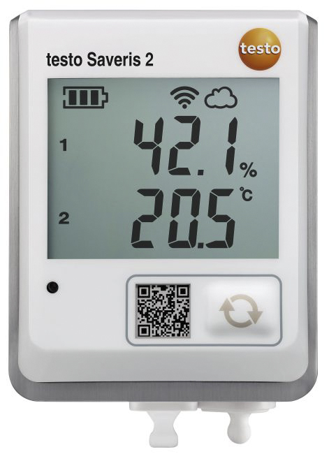 Testo Saveris 2 H2 Temperature & Humidity Data Logger, Wi-Fi, 2 Input Channel(s)