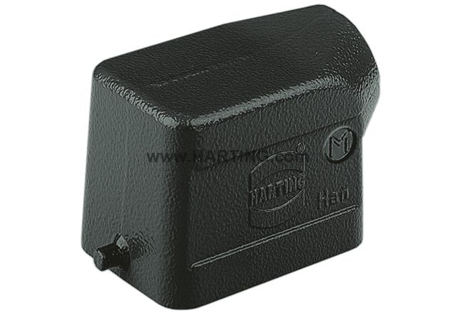 HARTING Han M Heavy Duty Power Connector Hood, M20 Thread, Side Entry
